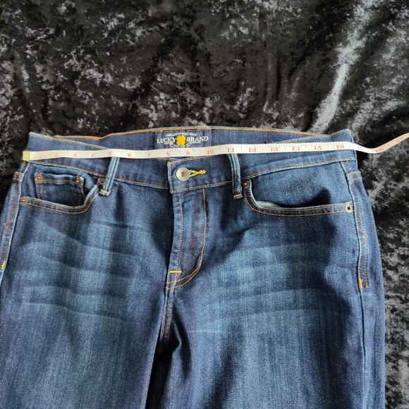 Lucky Brand | sweet n' crop | blue 🔵 jeans size 10 / 30/ - Picture 12 of 16